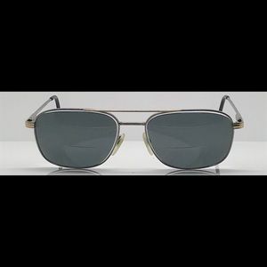 Vintage Sferoflex Silver Aviator Sunglasses Frames